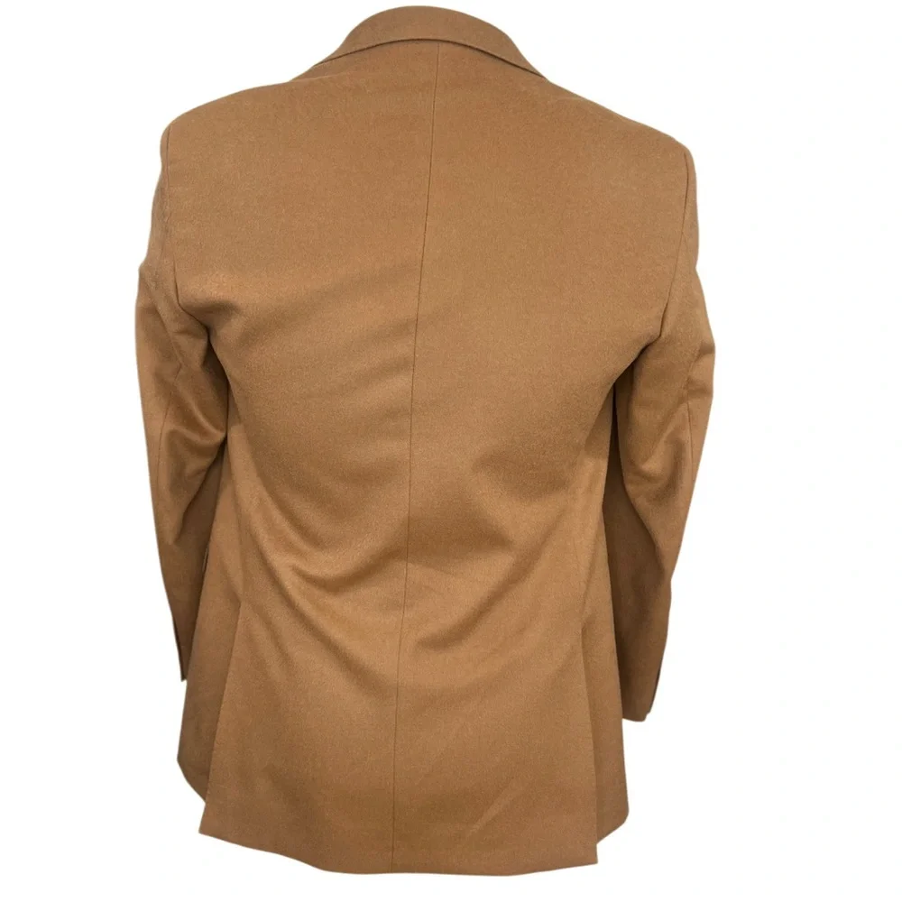 Louis Vitello Camel Cashmere Wool Blazer Sport Coat 38R Italy - Picture 5 of 14